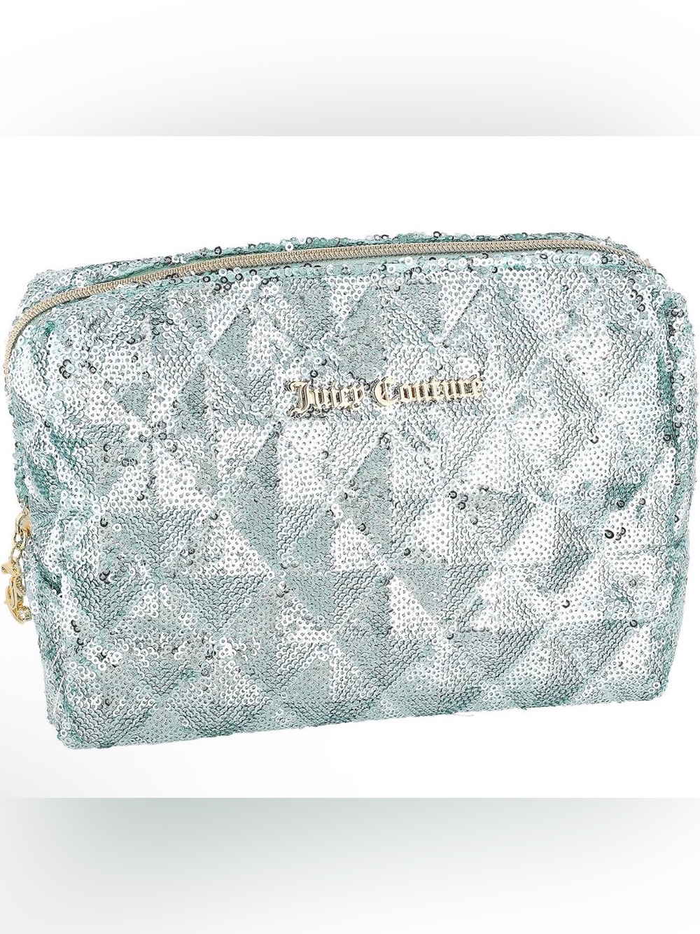 Juicy Couture Blue & Silver Sequins Bag